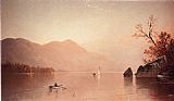 Autumn Mist Lake George New York by Alfred Thompson Bricher